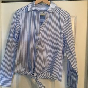 NWT Vineyard Vines Tie Front Top